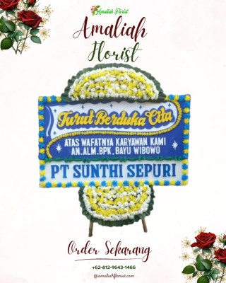 Papan Bunga Duka di Teritih