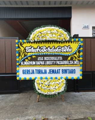 Papan Bunga Duka di Teritih