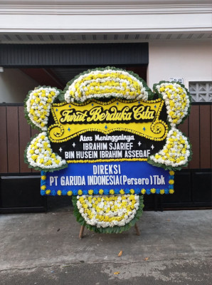 Papan Bunga Duka di Teritih
