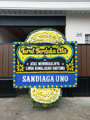 Papan Bunga Duka di Teritih
