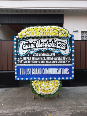 Papan Bunga Duka di Teritih